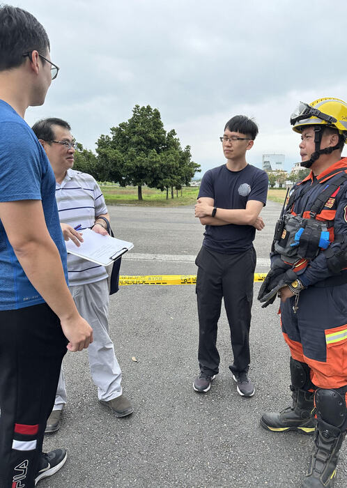Faculty and Students of our department were Invited to Participate in Cross-Agency Coordination Drill by the National Fire Agency, Ministry of the Interior.