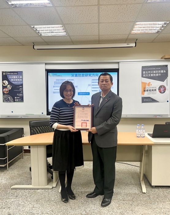 Departmental Activity: Speech by Director Mo Huaizu of Taipei City Hall Fire Department