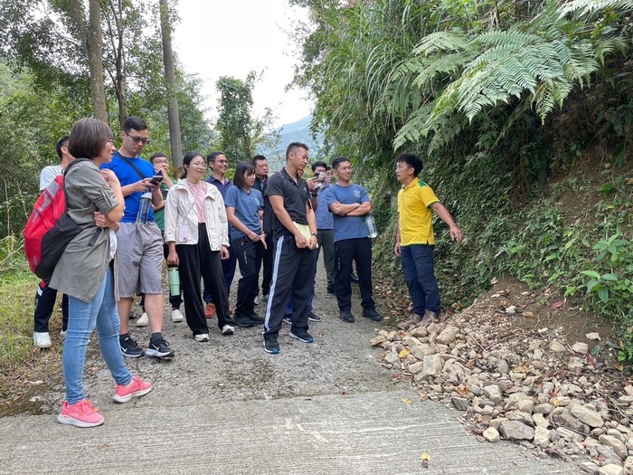 Field Studies of Disaster-Prone Areas and Ecological Farm in Jianshi Township, Hsinchu County