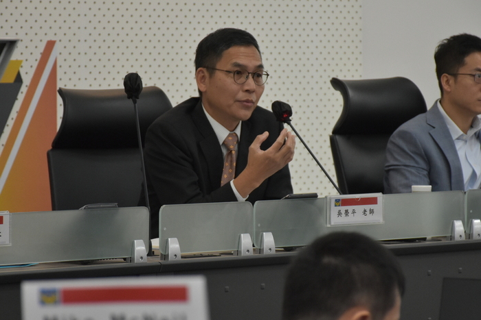 Dr. Wu Zong-Ping, Lu Jing-Chein and Deng Tzu-Jeng attended the "Taiwan-US Humanitarian Rescue Cooperation Expert Field Exchange Event" hosted by National Fire Agency.