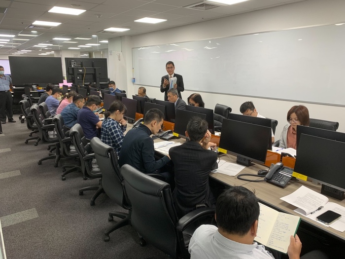 Dr. Wu Zong-Ping, Lu Jing-Chein and Deng Tzu-Jeng attended the "Taiwan-US Humanitarian Rescue Cooperation Expert Field Exchange Event" hosted by National Fire Agency