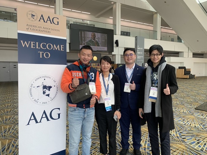 Our graduate students, Youhao Li, Yi-Ting Cheng, and Jae-Yu Lee, presented their research at the 2025 AAG Annual Meeting.